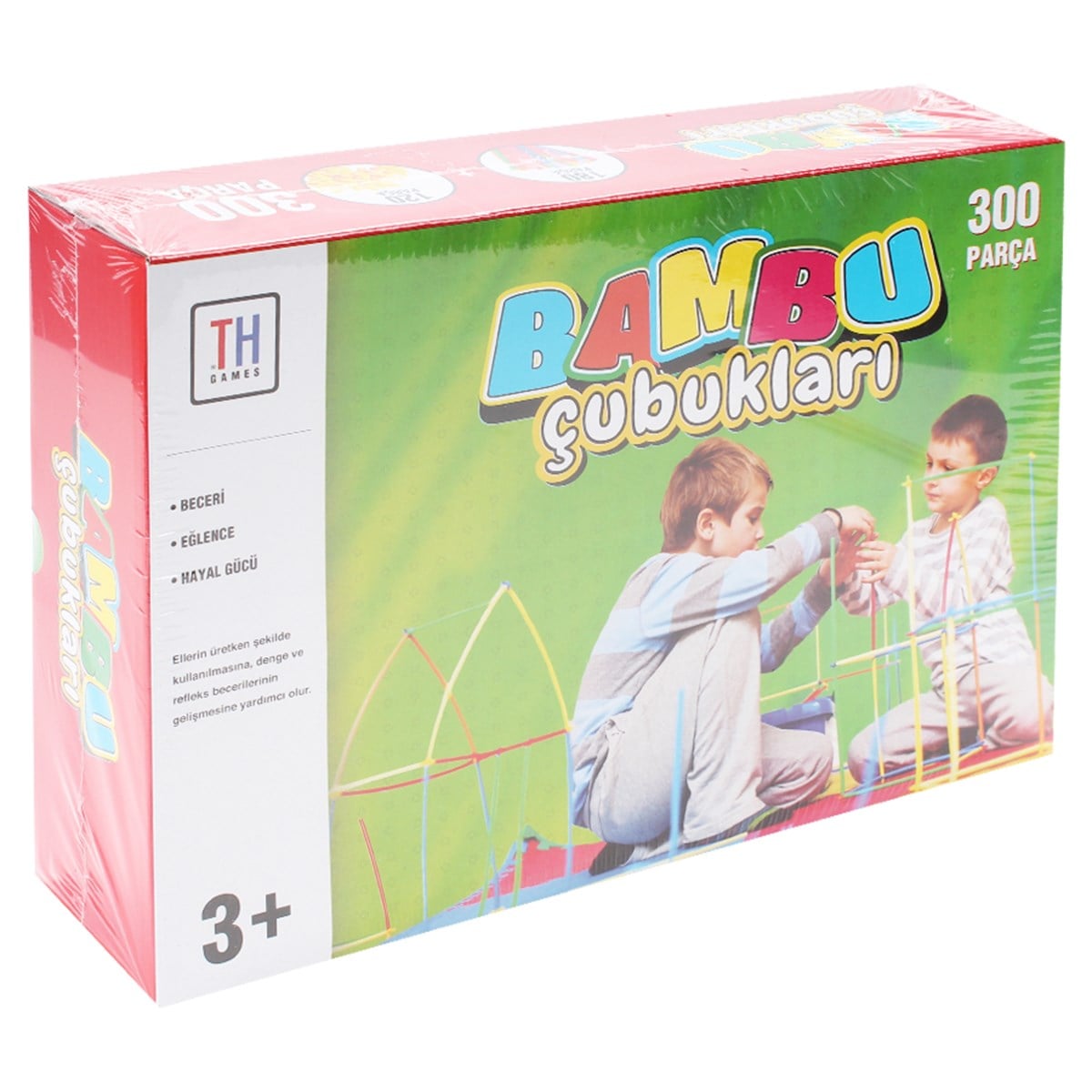 TAHA TH-008 BAMBU ÇUBUKLAR 300PRÇ. OYN-007130