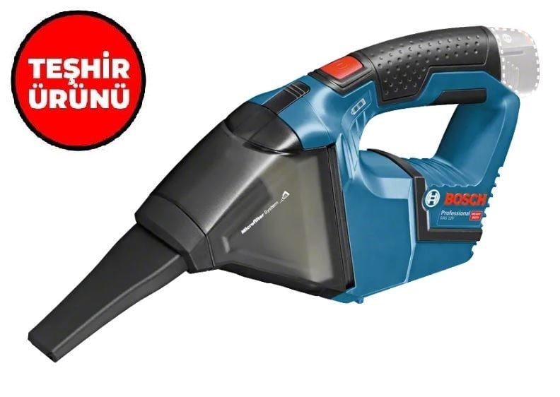 Teşhir Bosch GAS 12V Süpürge (SOLO)