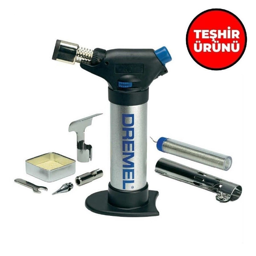 Teşhir Dremel Versaflame Açık Alevli Gazlı Havya (2200-4) - F0132200Ja