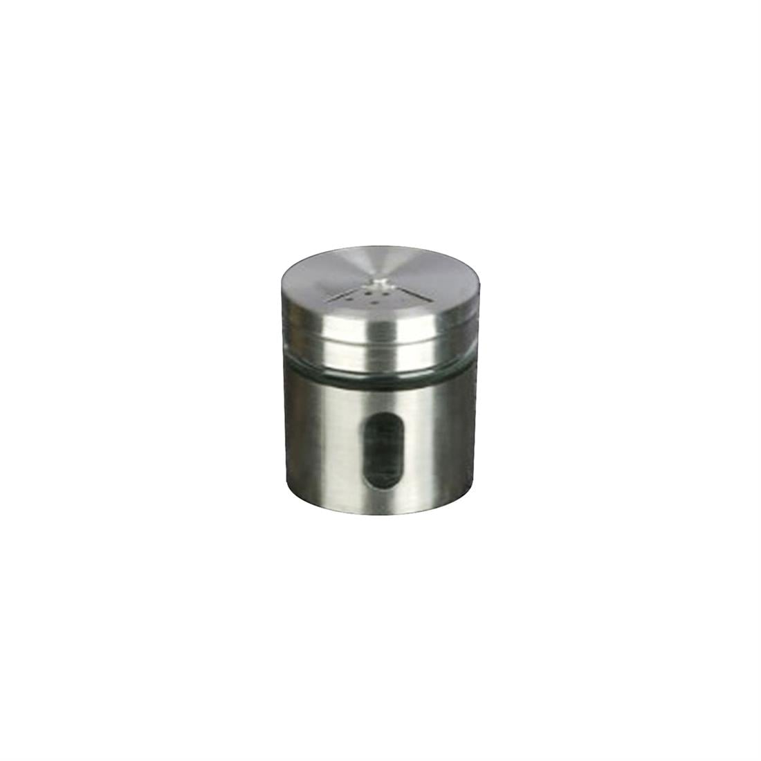 Tohana 86394 Metal Kaplı Cam Baharatlık 5,5cm İnox - Zücc80644