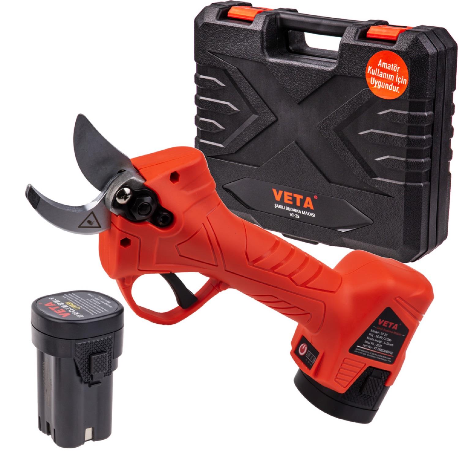 Veta VT-25 Budama Makası Çift Akülü 25mm - 112683