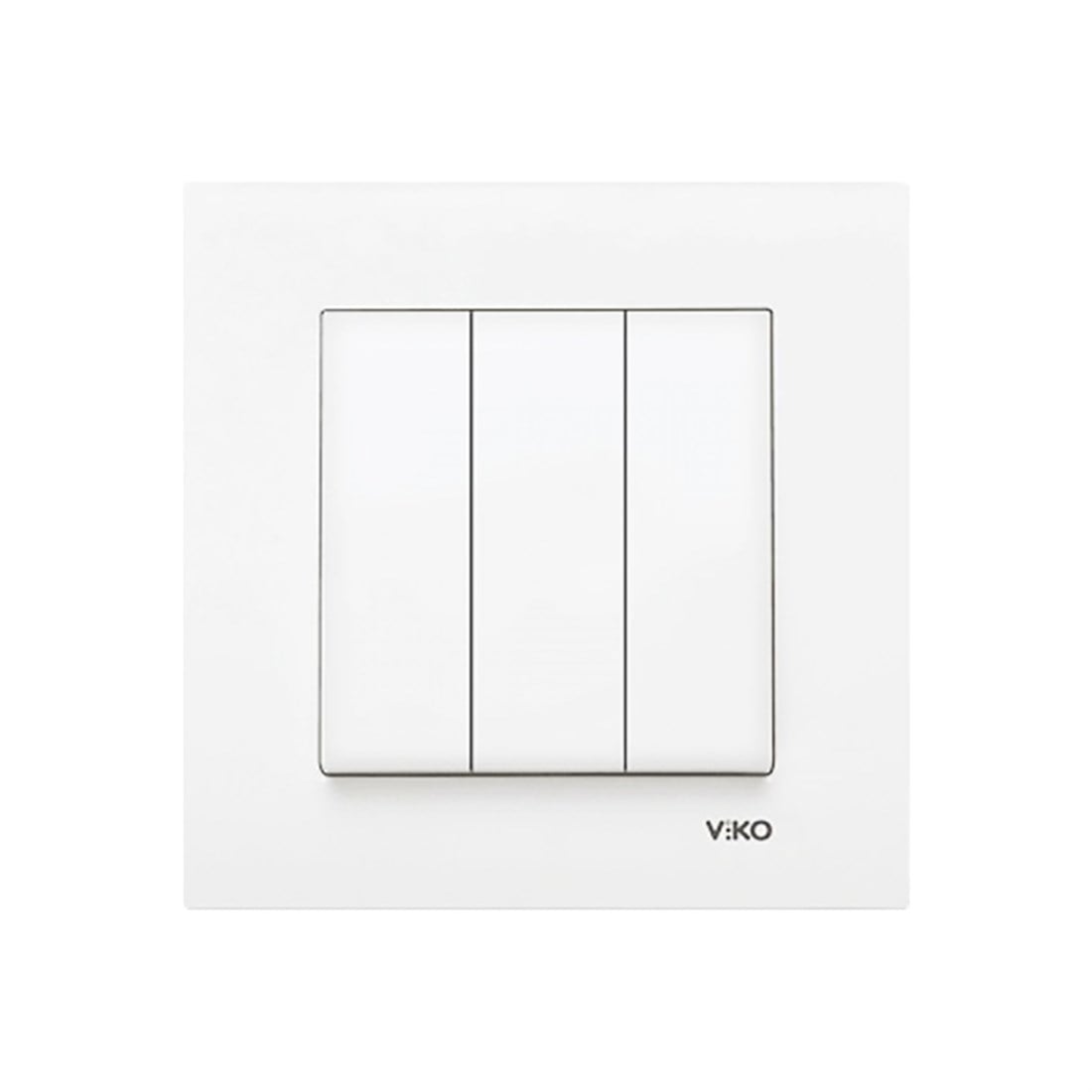 Viko Karre Beyaz Üçlü Anahtar A.OPP VK-90960768