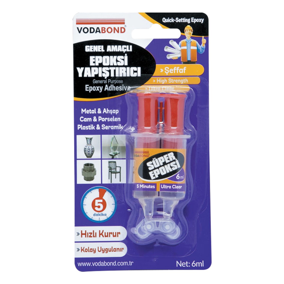 VODABOND 6GR ŞIRINGA EPOXY 