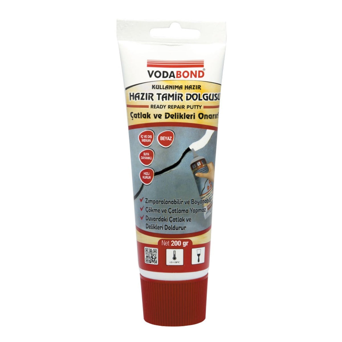 VODABOND TAMİR DOLGUSU BEYAZ 200GR