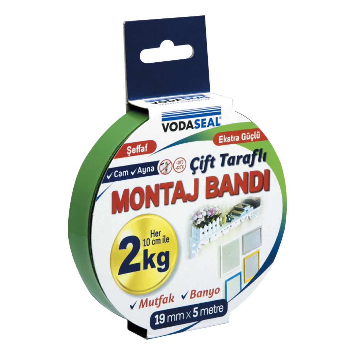 VODASEAL 19MM*5MT ŞEFFAF VHB BANDI 