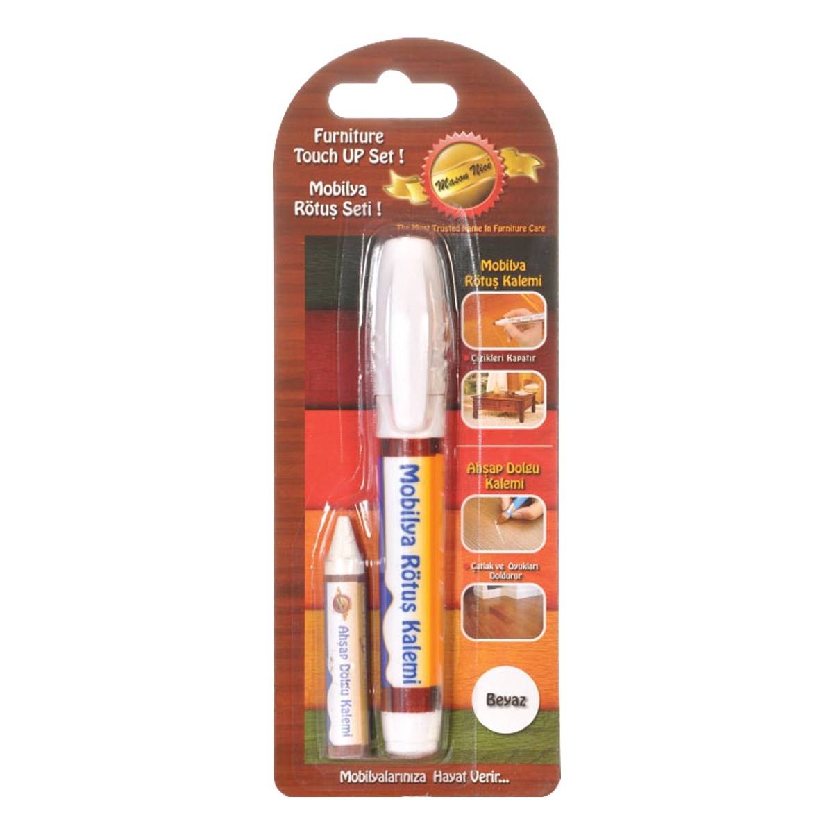 VODASEAL MOBİLYA RÜTÜŞ SETİ BEYAZ