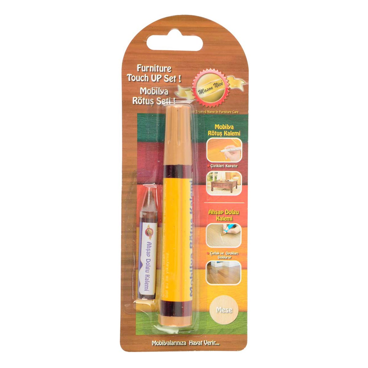 VODASEAL MOBİLYA RÜTÜŞ SETİ MEŞE 