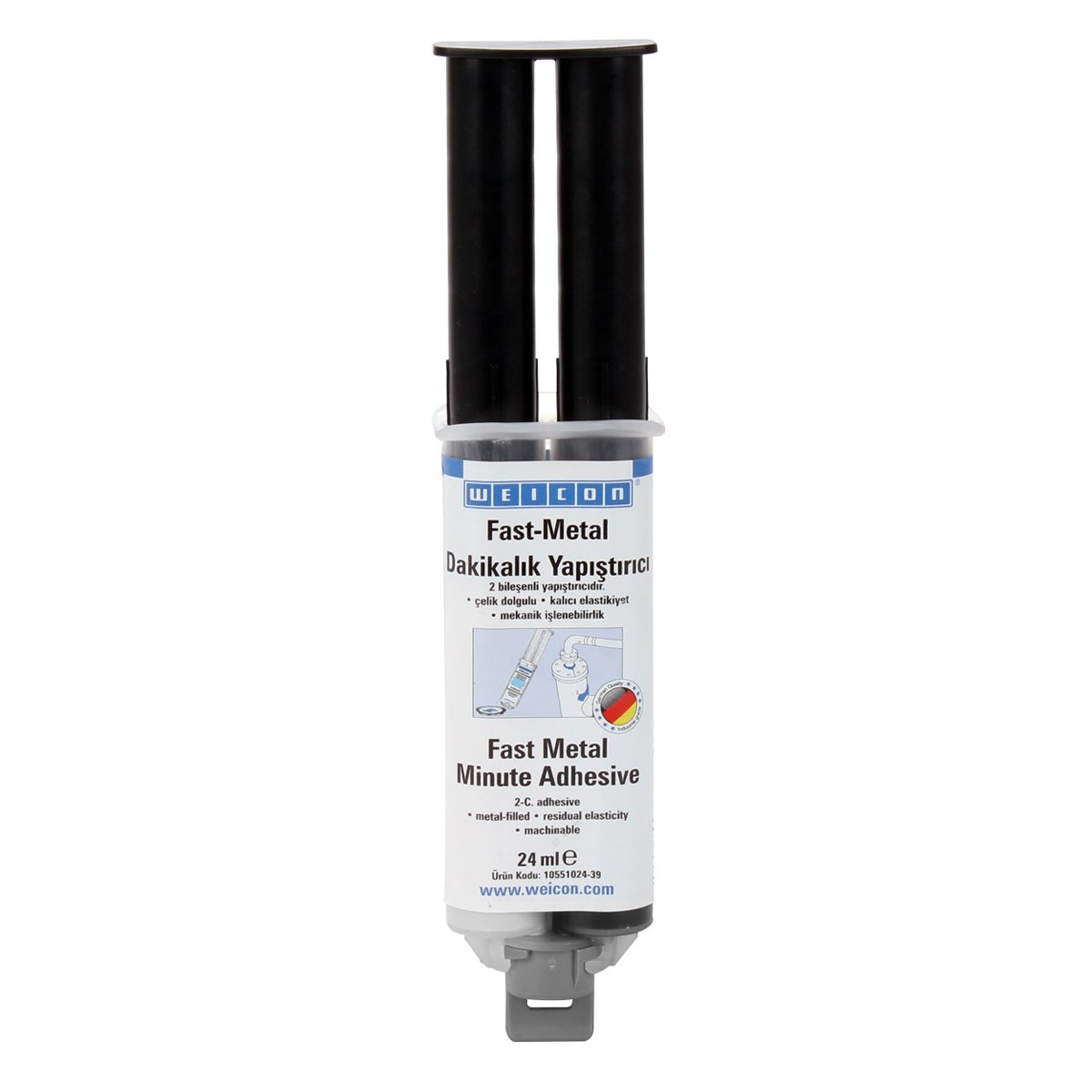 WEICON FAST METAL YAPIŞTIRICI 24 ML 10551024-39