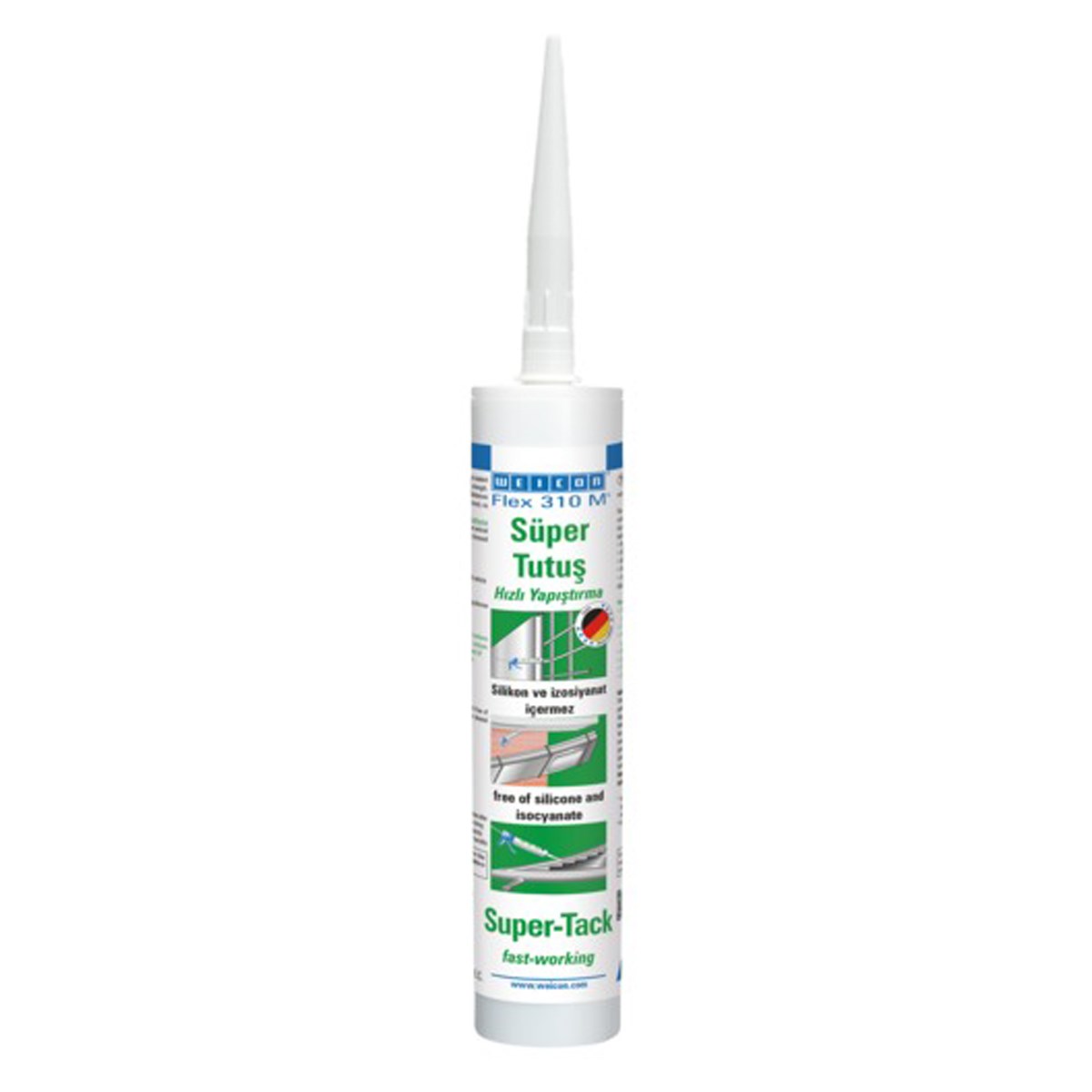 WEICON FLEX 310M SÜPER TUTUŞ YAPIŞTIRMA BEYAZ 290ML 13650290-39