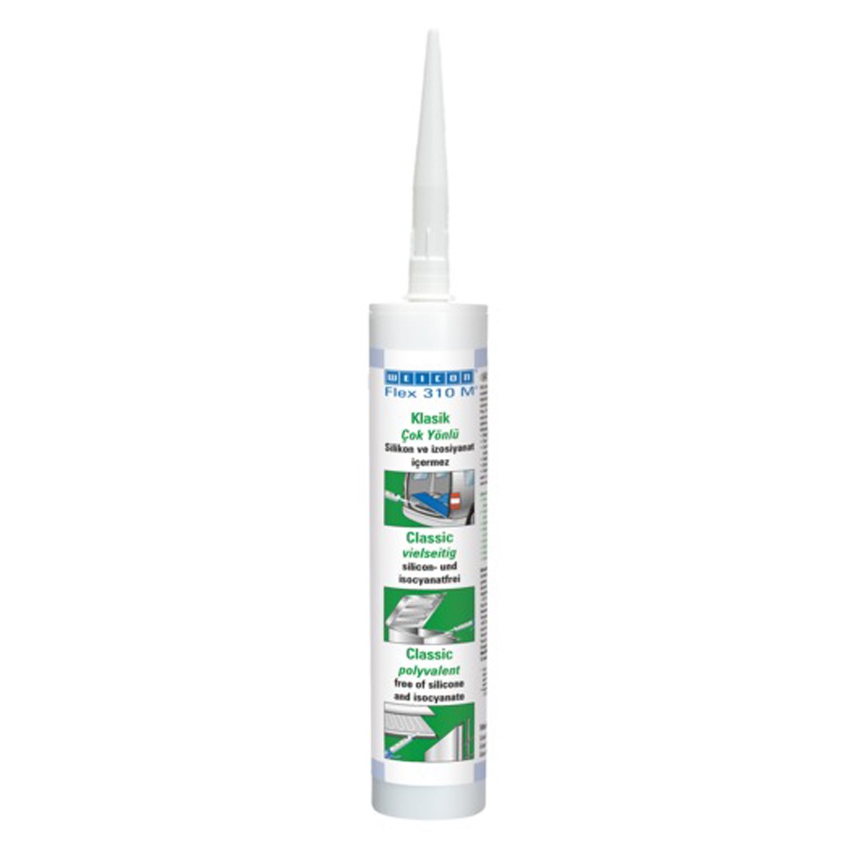 WEICON FLEX 310ML KLASİK SİYAH YAPIŞTIRMA VE SIZDIRMAZLIK 13304310