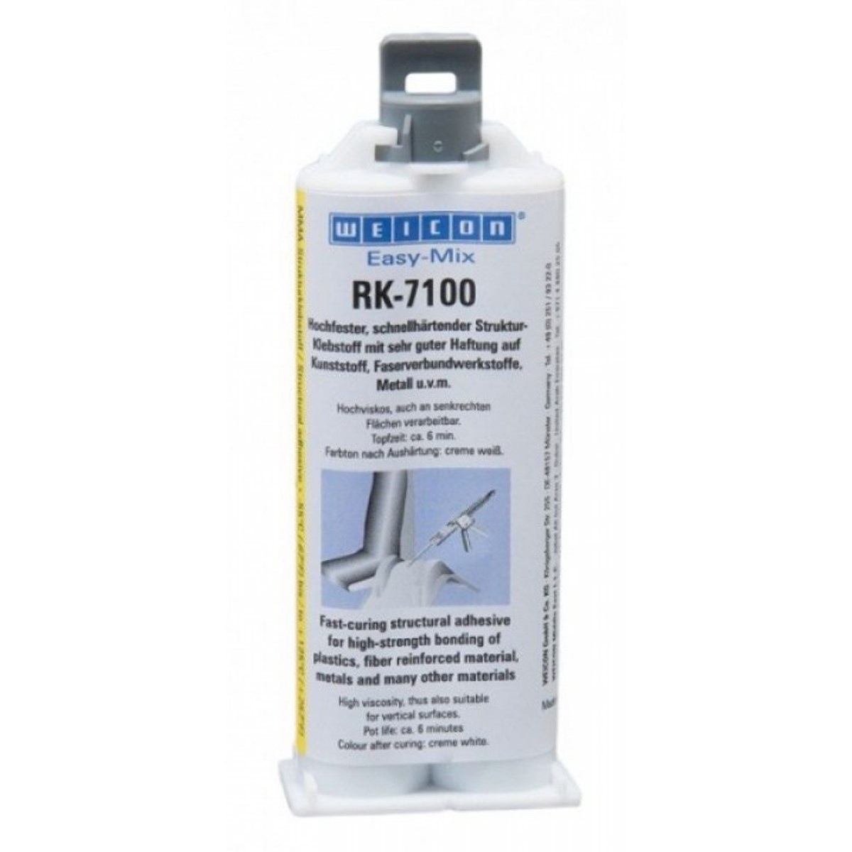 WEICON RK 7100 SÜPER BOND PLASTİK YAPIŞTIRICISI 50g
