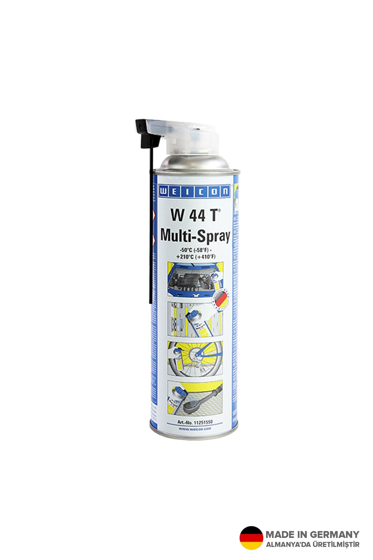 WEICON W44T MULTİ BAŞLIK YAĞLAYICI- PAS SÖKÜCÜ SPREY 500ML 10951090