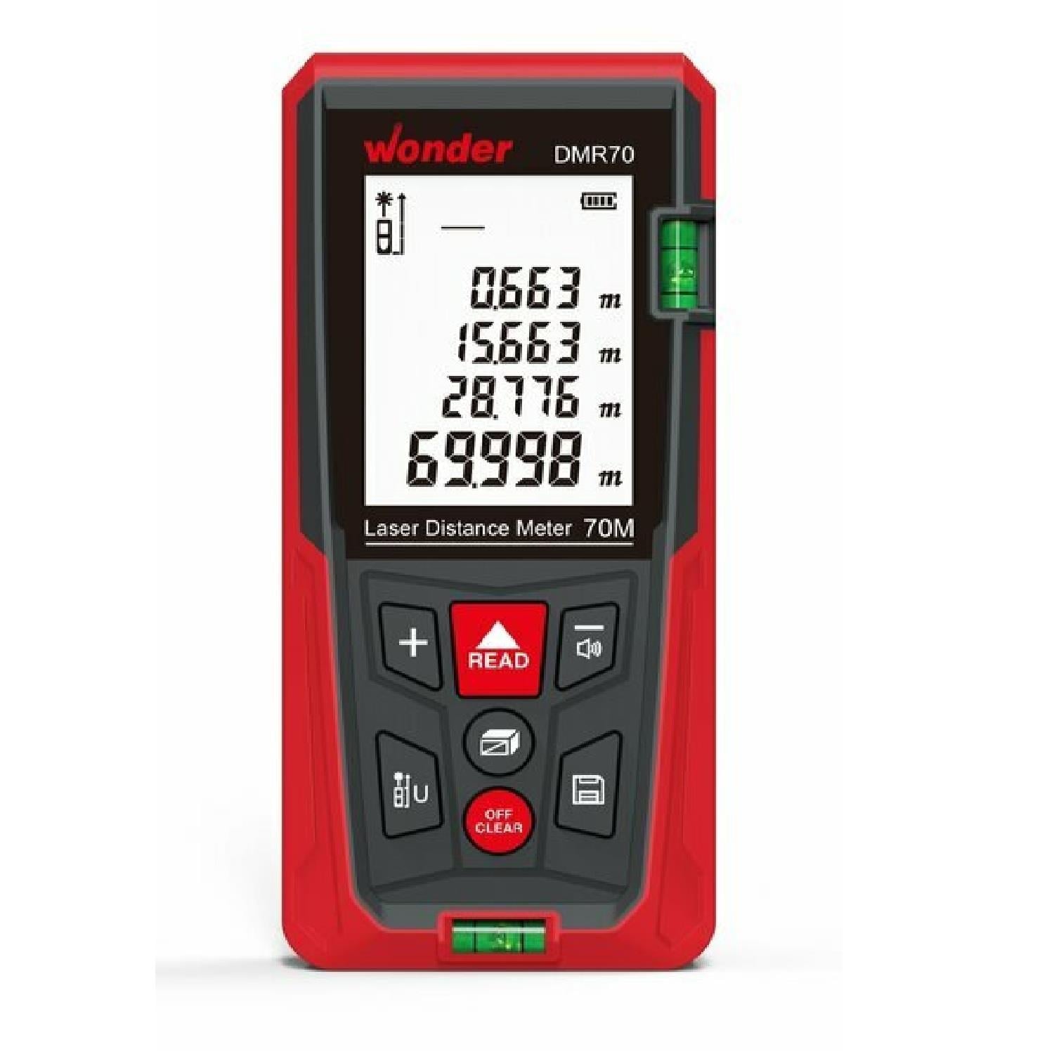 Wonder DMR70 Lazer Metre 70mt - STEEA21005