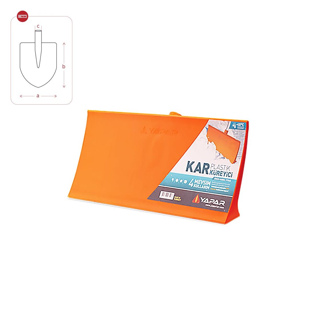 Yapar Plastik Kar Küreyici 97546