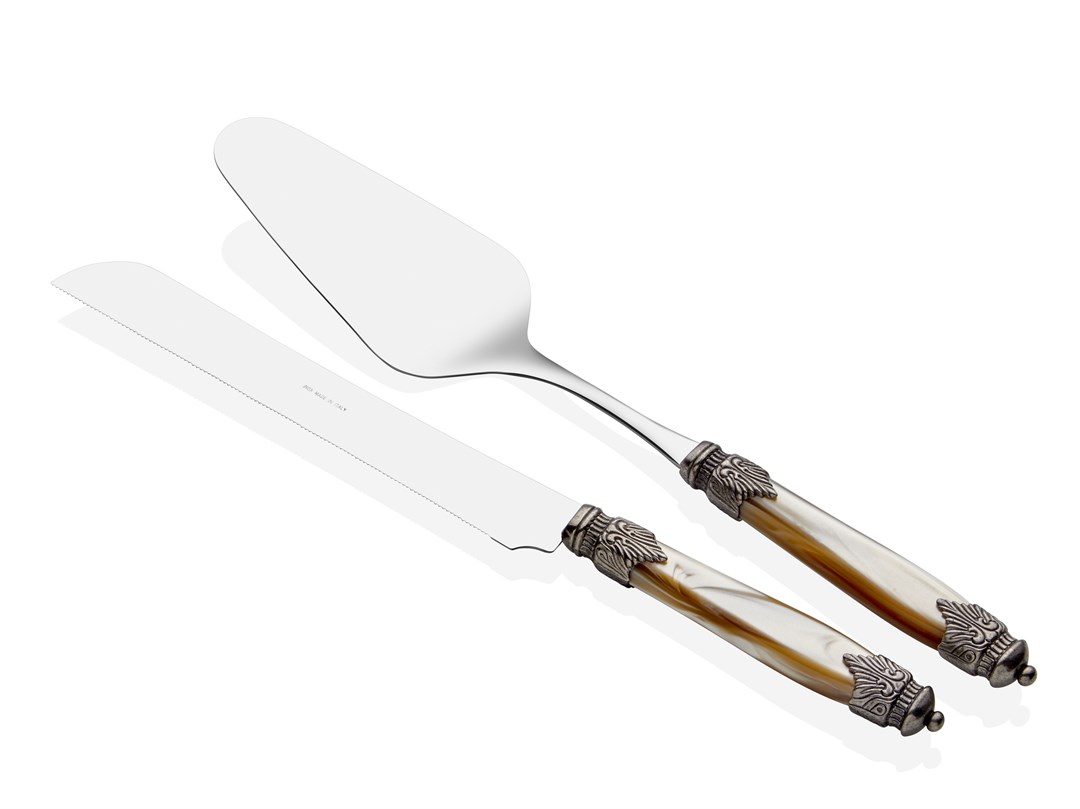 Arianna şampanya pasta servis seti