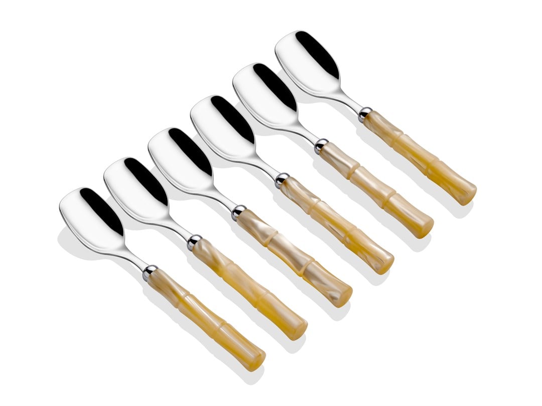 Bamboo kemik 6lı dondurma kaşığı