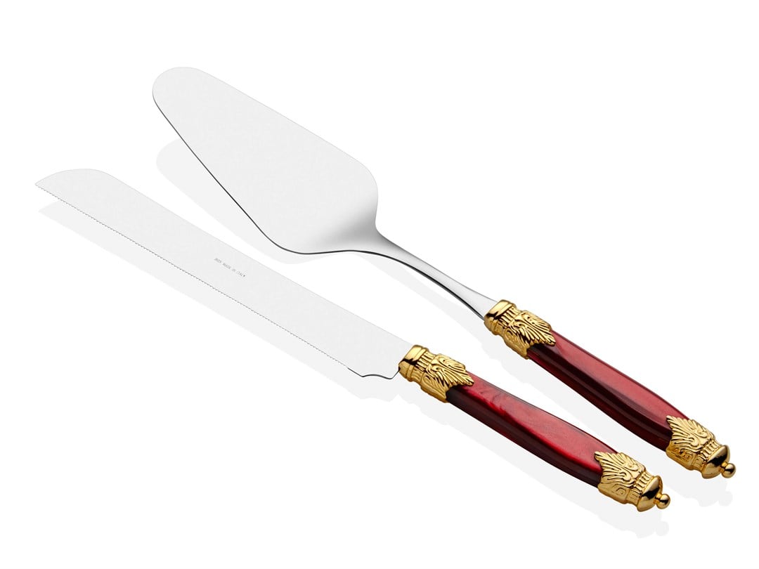 Pasta Servis SetiRIVADOSSIEle TrendArianna Ring Bordo Pasta Servis Seti