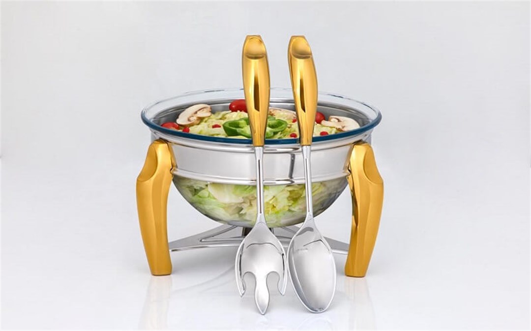 Termal Servis KaplarıMAT STEELEle TrendSG Salata Servis Seti 3 Litre