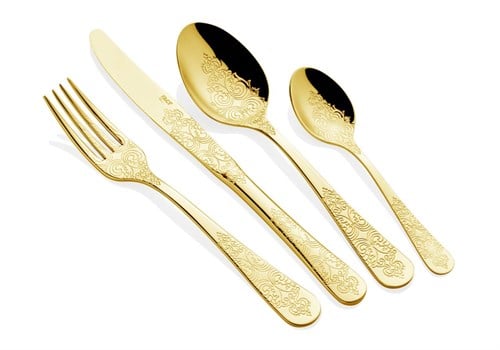 Antique Gold 84 Parça Çatal Bıçak Seti