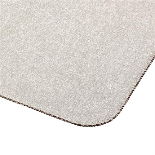  Top Zincirli Dikdörtgen Krem Amerikan Servis