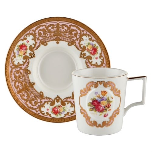 Stempa Venezzia Pink 6lı Fincan Seti