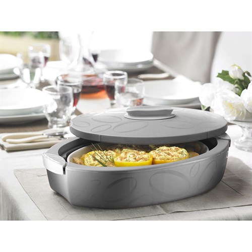  Tuttocaldo Termal Servis Kabı Gri 3L