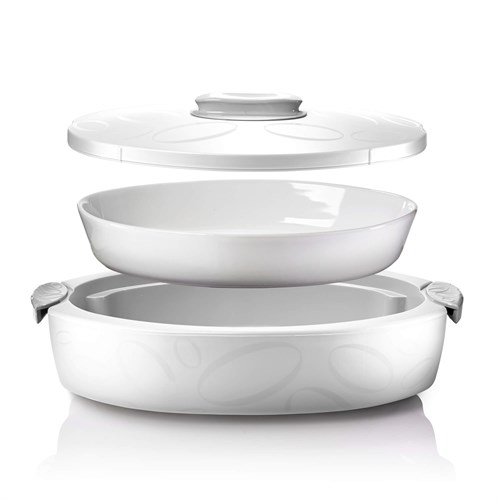 Tuttocaldo Termal Servis Kabı 3L Beyaz