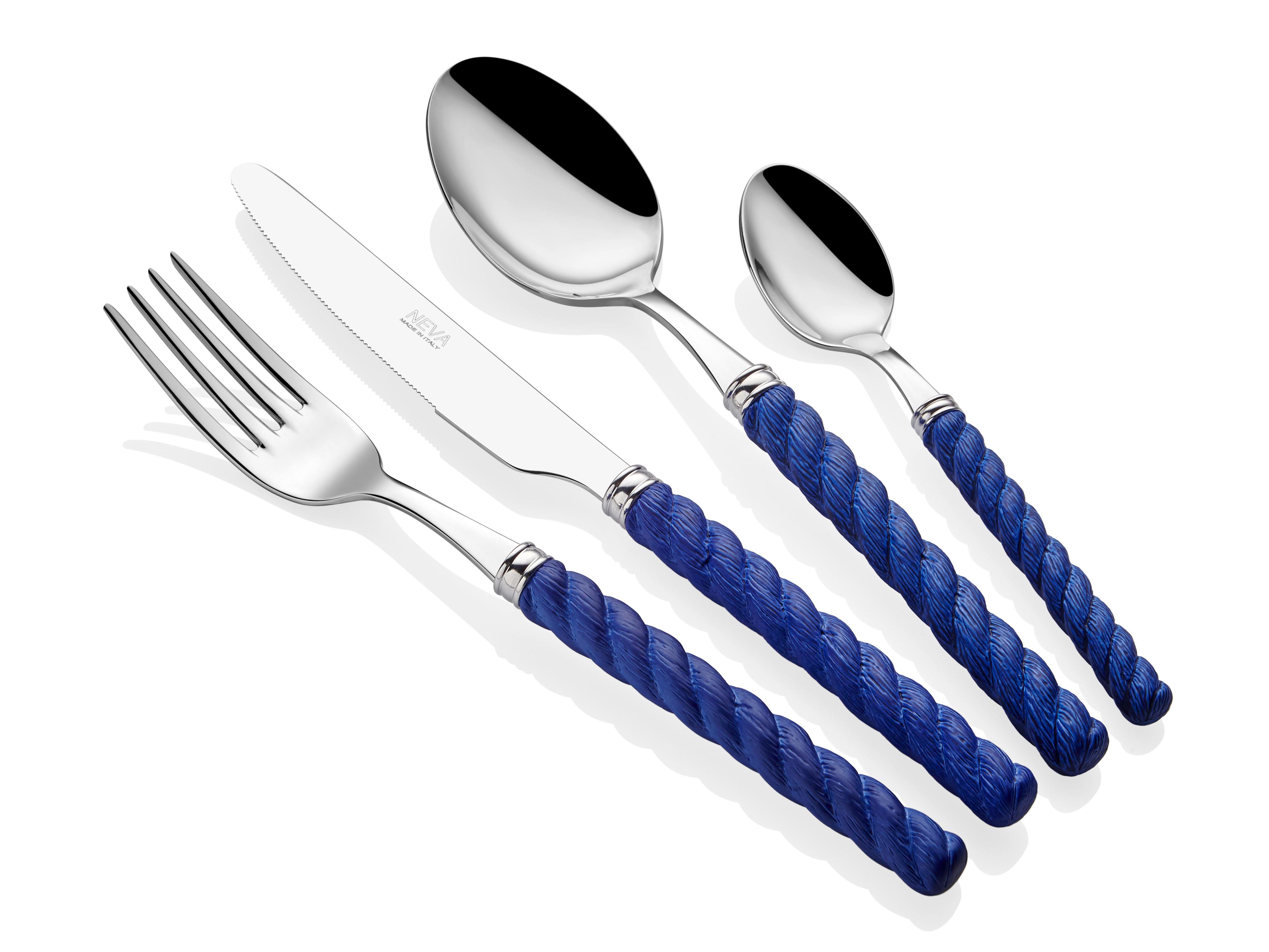 24 ParçaNEVA ITALYEle TrendRope Lacivert