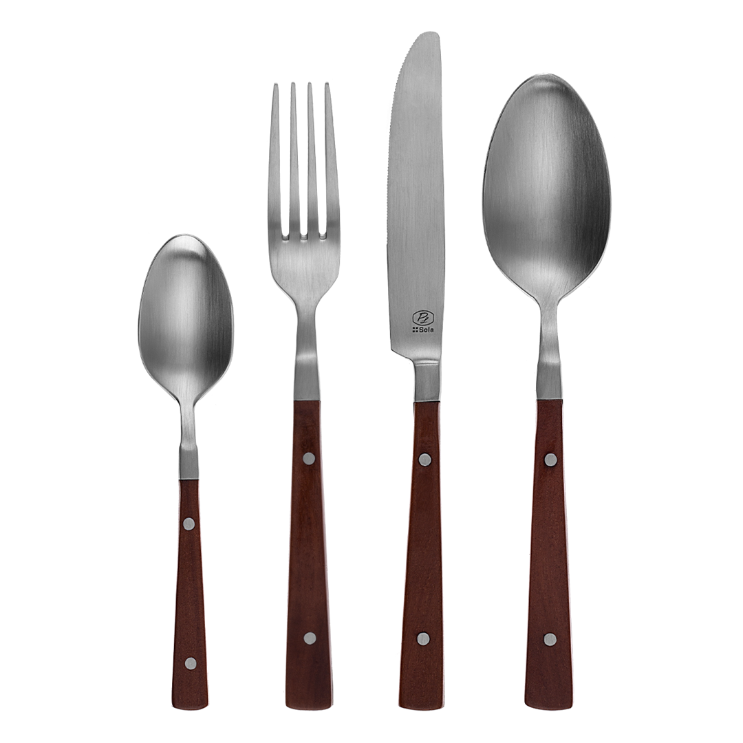 30 ParçaSOLA SWISSEle TrendImage Sawo Wood