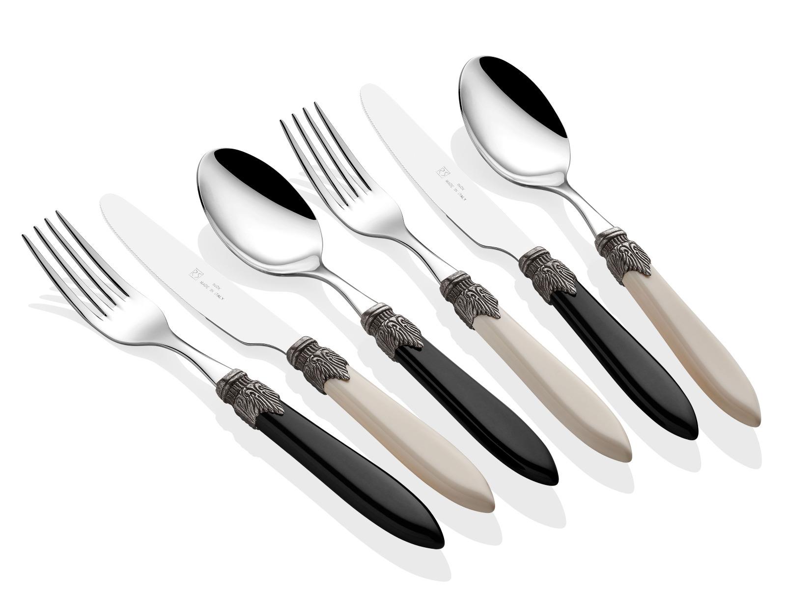 75 ParçaRIVADOSSIEle TrendLaura Shiny 75 Parça Çatal Bıçak Seti