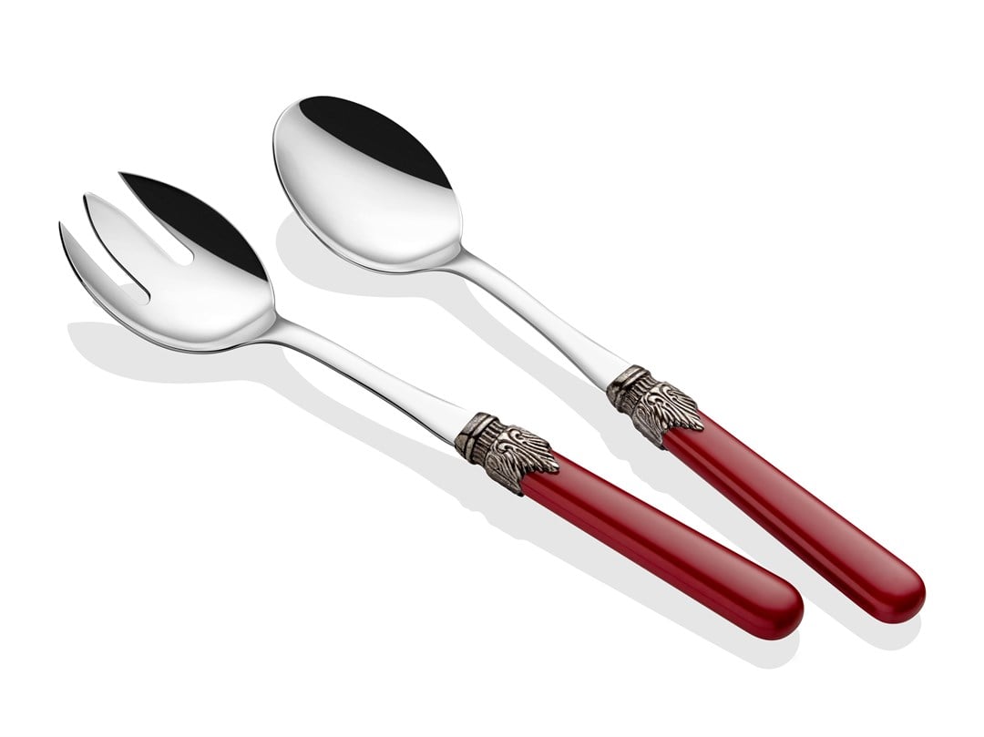 Classic bordo salata servis seti