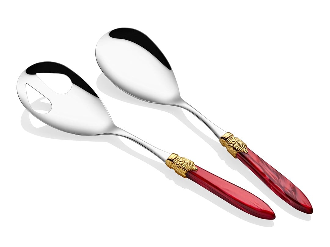 Laura Ring bordo salata servis seti