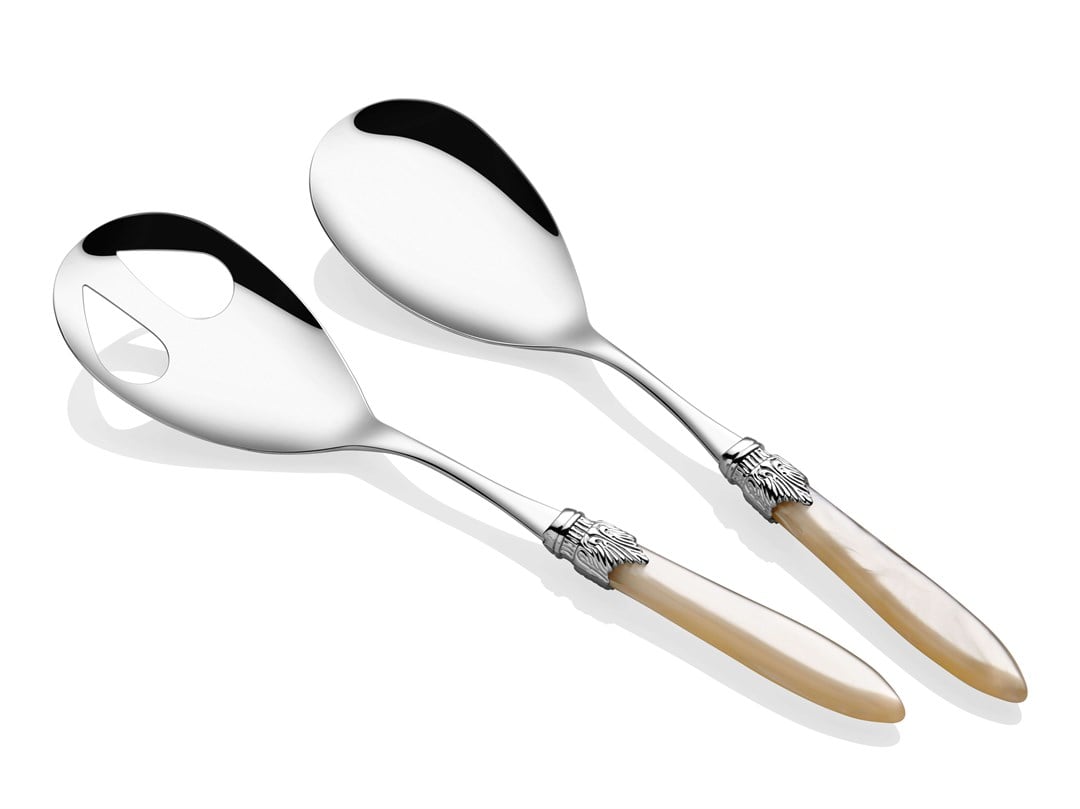 Laura Silver kemik salata servis seti