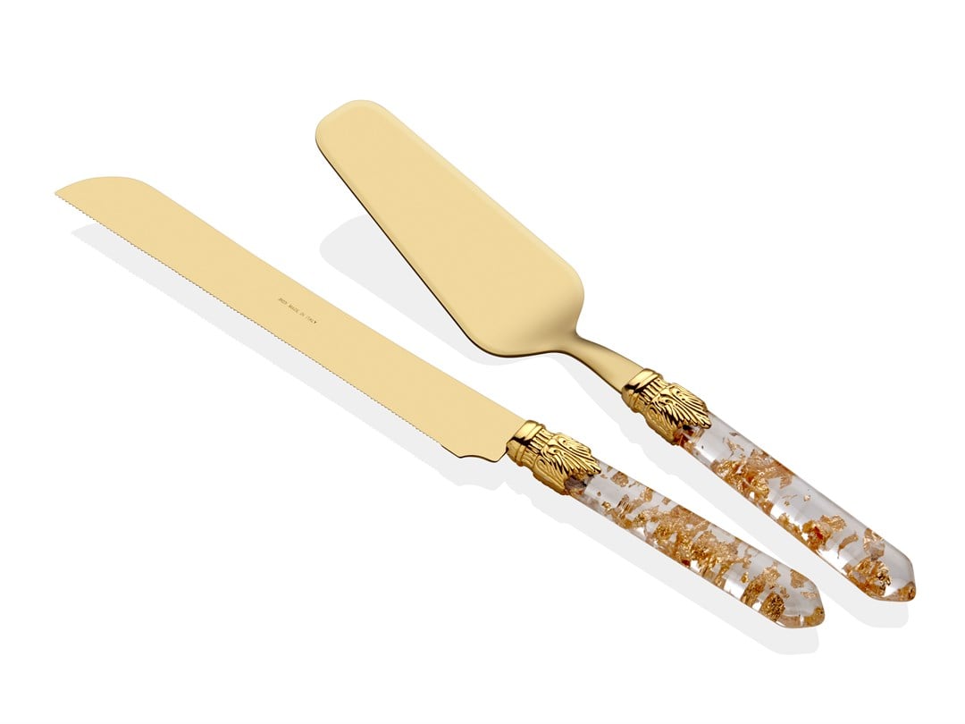 Luna Oro pasta servis seti