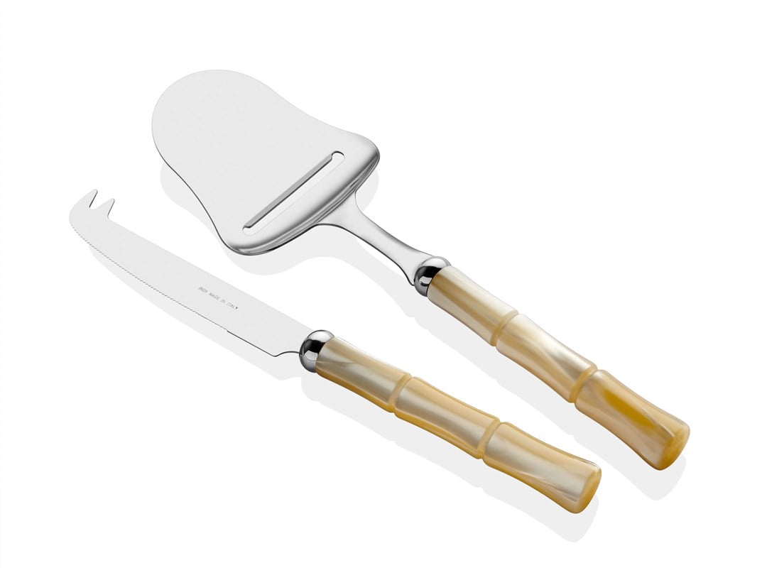 Peynir Servis SetiRIVADOSSIEle TrendBamboo Kemik Peynir Servis Seti