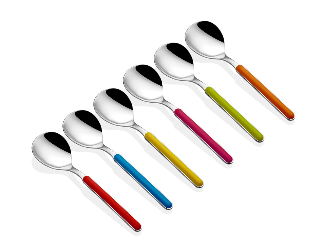 Sylt 6lı assorti renk dondurma kaşığı