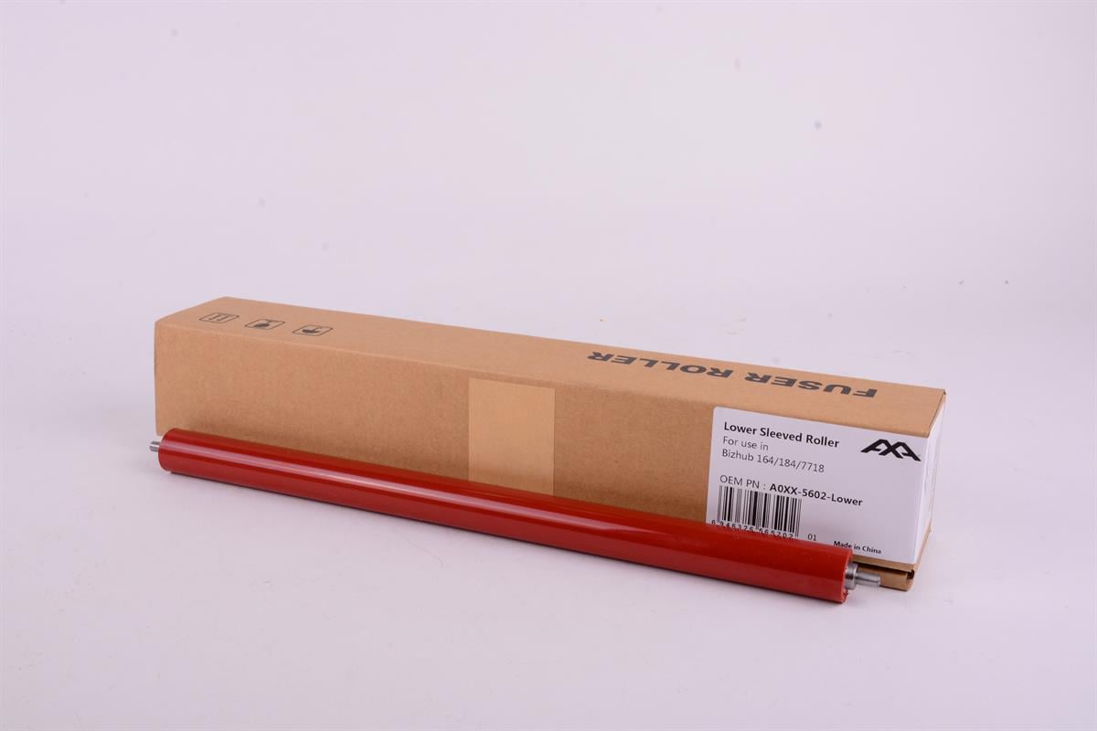 Bizhub 164 184 7718 AA Lower Sleeved Roller ( A0XX 5602 )
