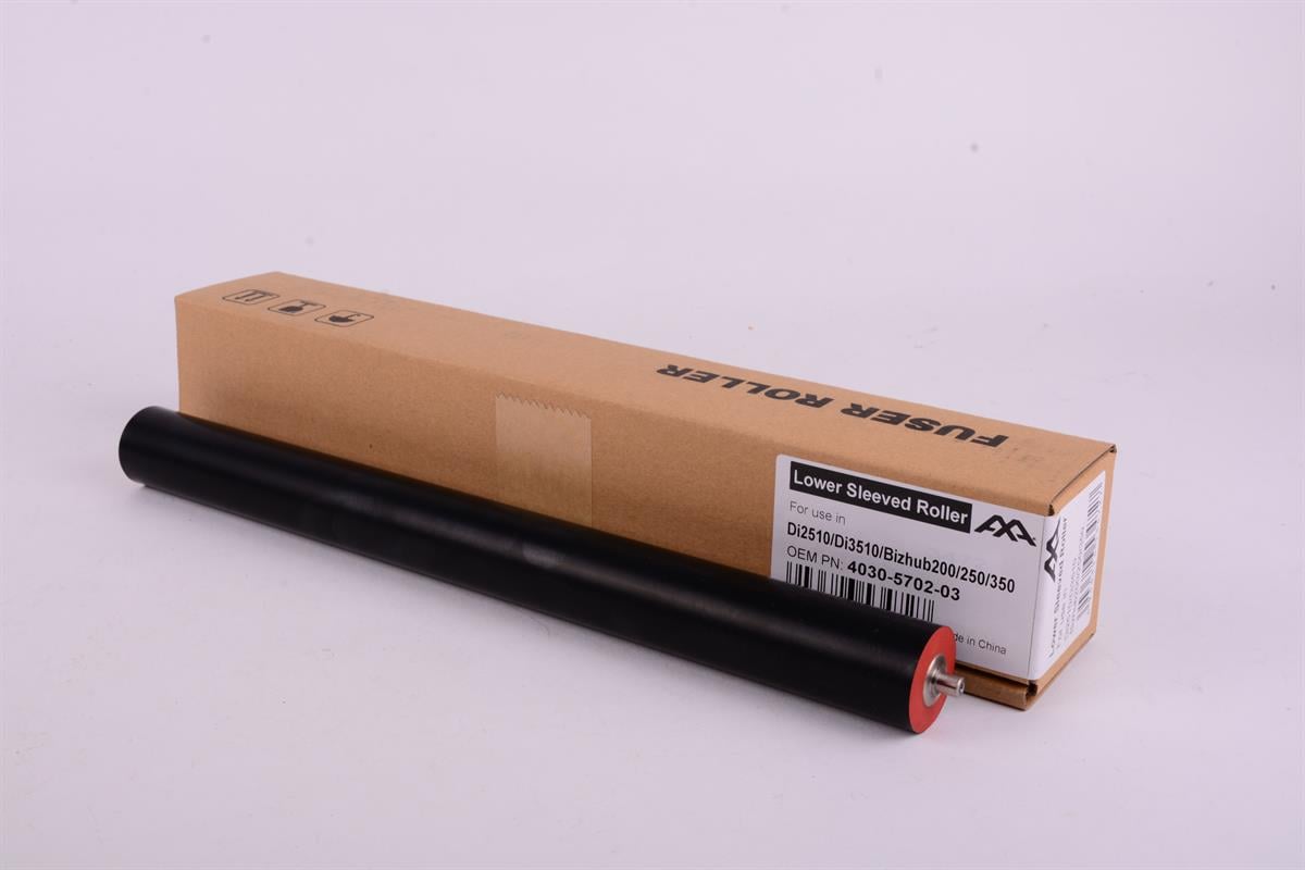 Bizhub 200 250 350  Dİ 2510 3510 AA Lower Sleeved Roller ( 4030 5702 03)   Dİ 2510 / 3510