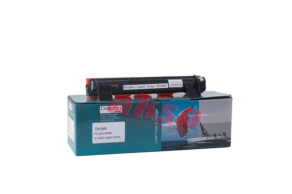 BROTHER TN 1040 Dolphin Toner 1500K HL 1110E R 1111 1112A E R 1118 1210WE   (Koli 20 li) 1212W MF C 1810 1810E/R 1811 1813 1815E/R/ 1818/ 1910E 1610E/ 1612W  DCP 1510/ 1510E/R/ 1511/ 1512A/E/R/ 1518, Xerox DocuPrint P115B
