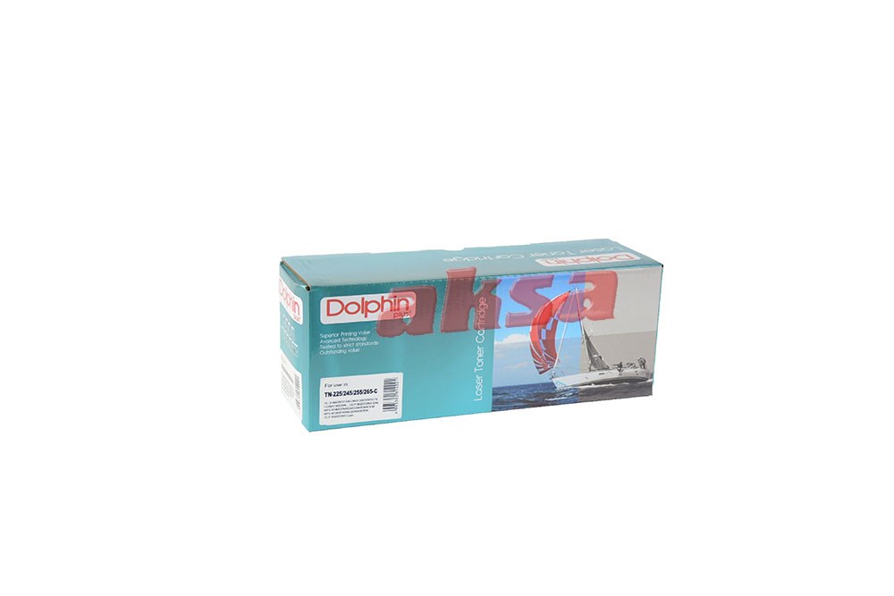 BROTHER TN 221C TN 245C TN 255C TN 265C Dolphin Cyan Toner (2 5K)   HL 3140CW/3150CDN/CDW/ 3170CDW/ 3180CDW/ DCP 9020CDN/CDW MF C 9140CDN/ 9330CDW  DCP 9020CDW/ 9340CDW/ MFC 9130/ 9140/ 9330/ 9340CDW/