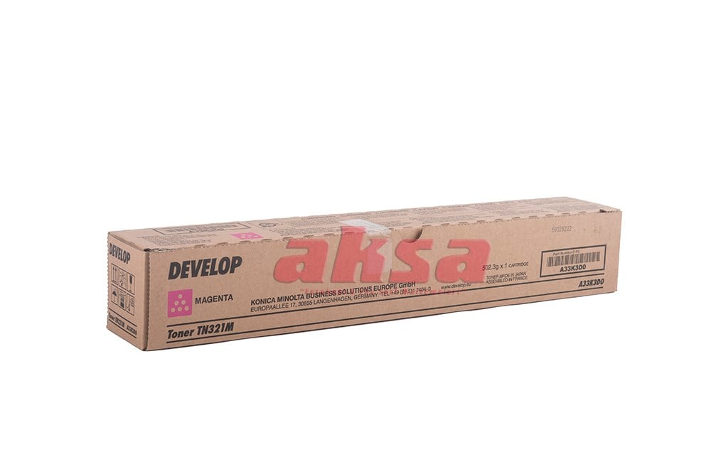 DEVELOP TN 321M Orijinal Magenta Toner 25K ineo C 224 284 364   ineo C 224 C 284 C 364