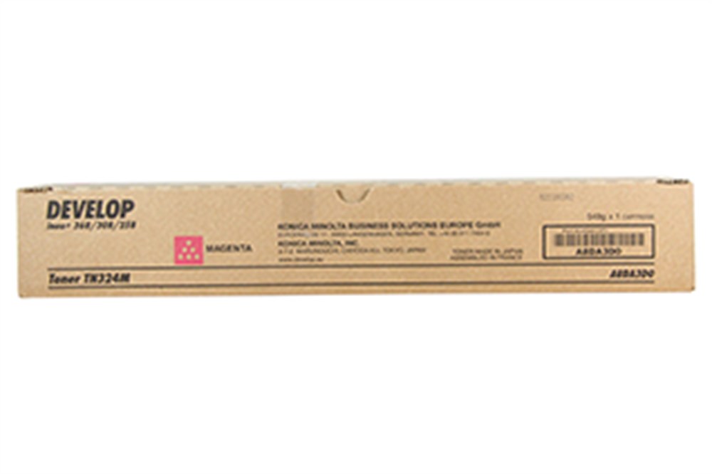 DEVELOP TN 324M Orijinal Magenta Toner A8DA3D 0   ineo C 258 C 308