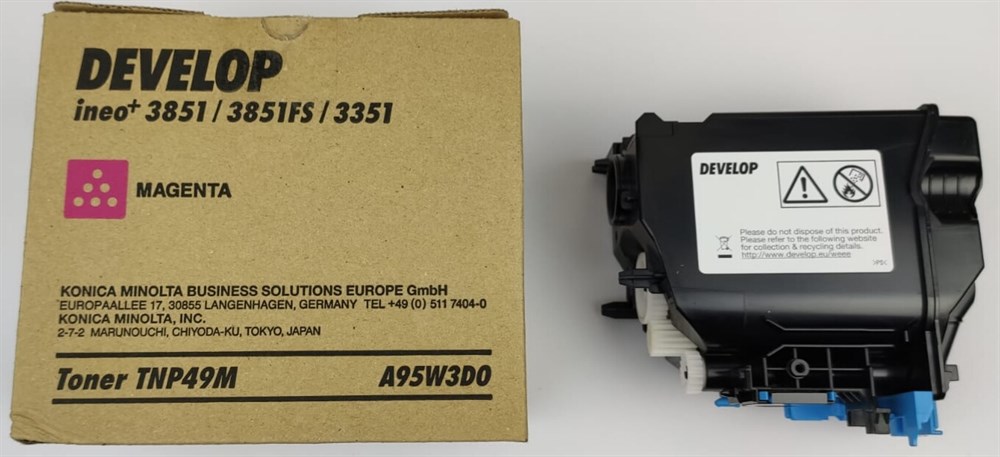 Develop TNP-49 MAGENTA TONER ineo+3351/3851