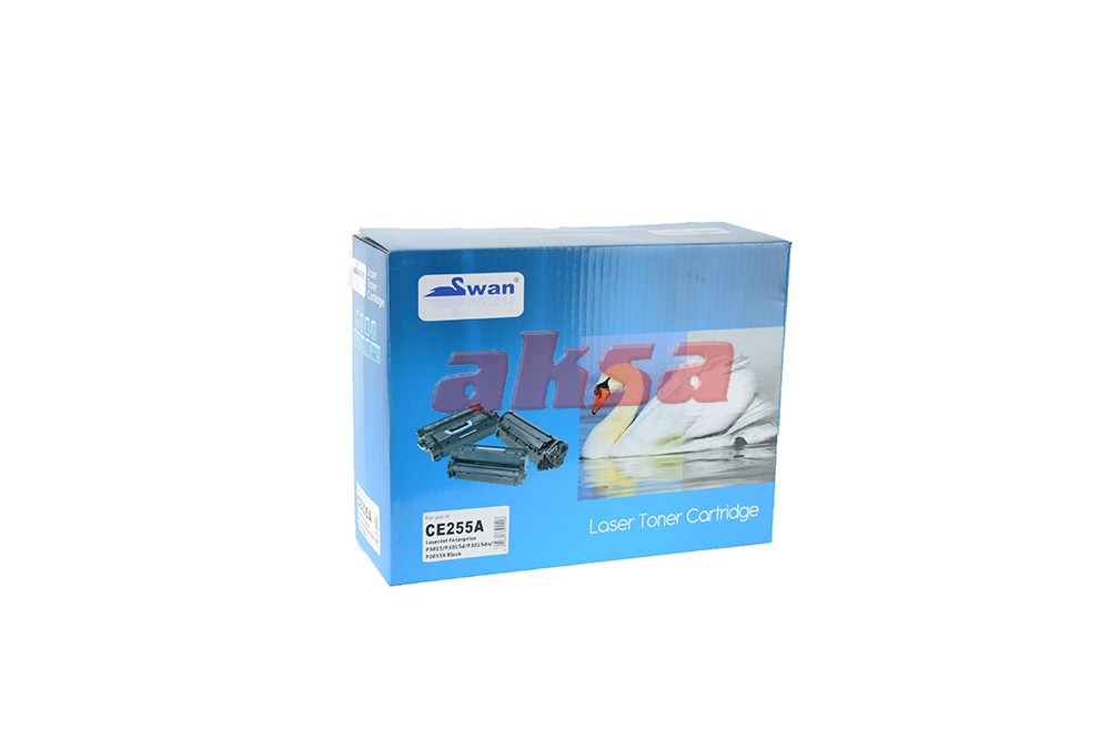 HP CE 255A Canon CRG 124 324 524 724 Swan Toner 6000 K   (KOL 10 ) LaserJet Enterprise P 3010/ 3015/ 3015d/ 3015dn/ 3015X  LBP 6700/ LBP 6710i/ LBP 6750/ LBP 6780x/CLASS MF 511dw/MF 515dw/i SENSYS MF512X