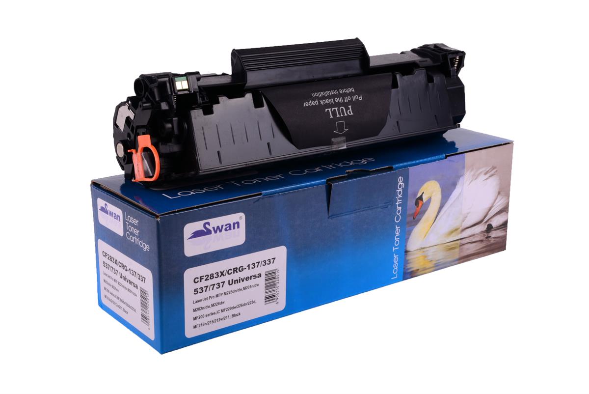 HP CF 283X Canon CRG 737 Swan Toner 2.5K   Pro MFP M 225dn/dw, M 201n/dw, M 202n/dw, M 226dw  Canon MF 200 series, MF 229dw/ 226dn/ 223d, MF 216n/ 215/ 212w/ 211
