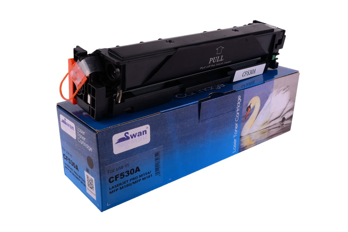 HP CF 530A Swan Black Laser Toner Pro M154 M180n M181fw