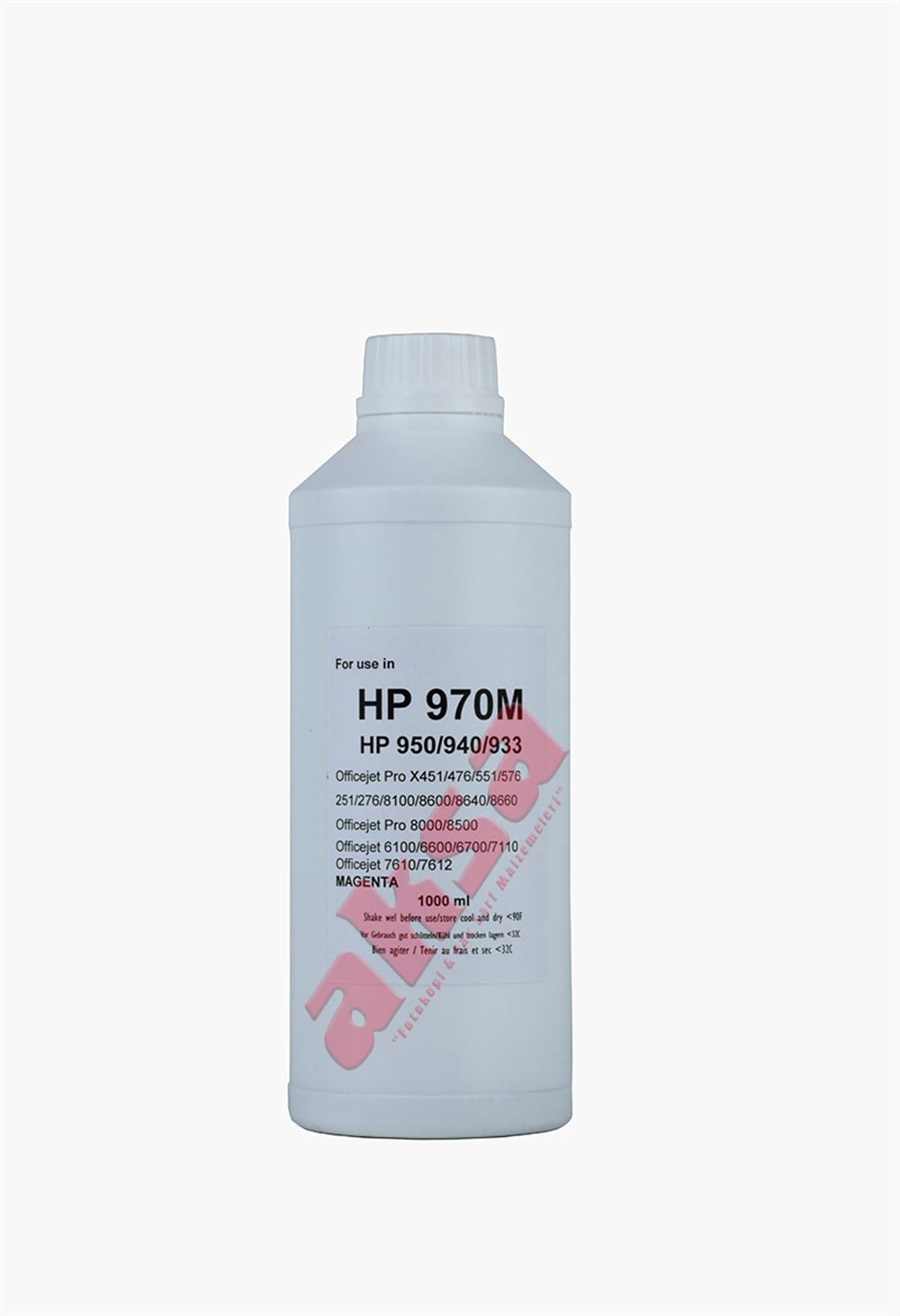 NR 970 940 950 940 933 Magenta Premium Mürekkep (1 Kg)   Pagewide 352dw 377dw 452dn dw 477dn dw 552dw 577dw 55250dw P 57750