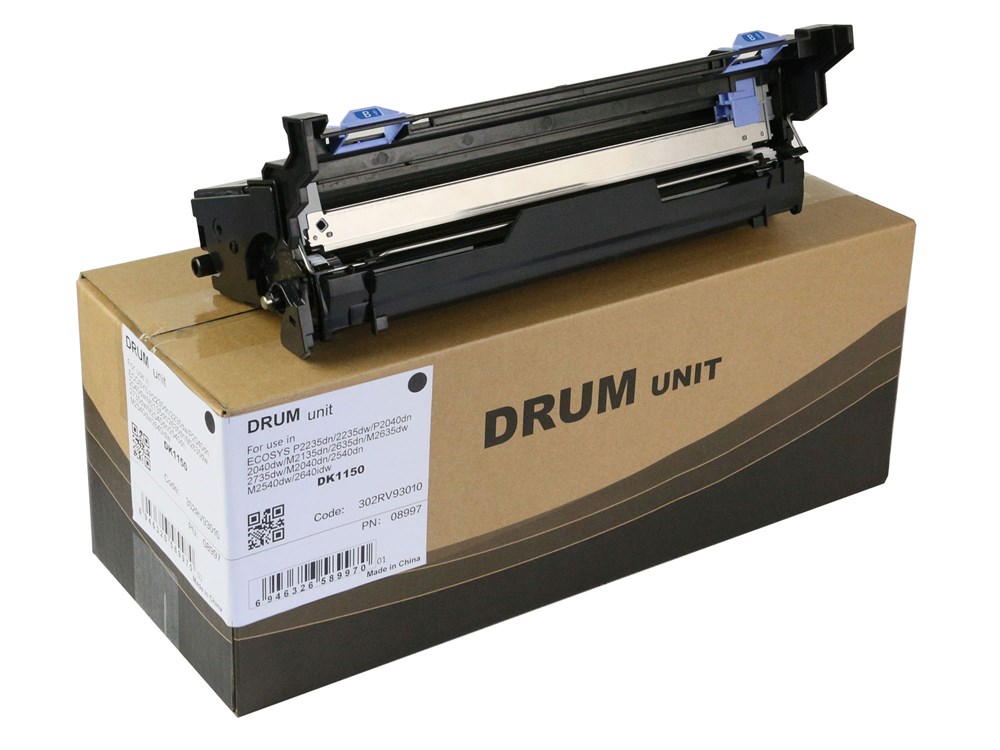 KYOCERA DK1150 AA Drum Unit   ECOSYS P2235dn/2235dw/P2040dn/2040dw/M2135dn/2635dn/M2635dw/2735dw/M2040dn/  2540dn/M2540dw/2640idw/P2335d/2335dn/2335dw/ M2235dn/2735dn/2835dw