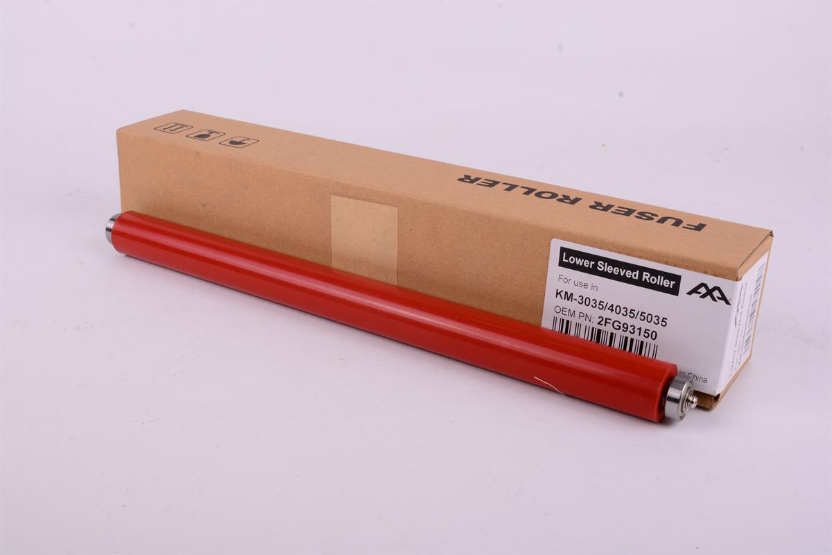 KYOCERA KM 3035 4035 5035 FS 9120 AA Lower Sleeved Roller   ( KM3035, KM4035, KM5035, FS9120, KM 3035, KM 4035, KM 5035, FS 9120)