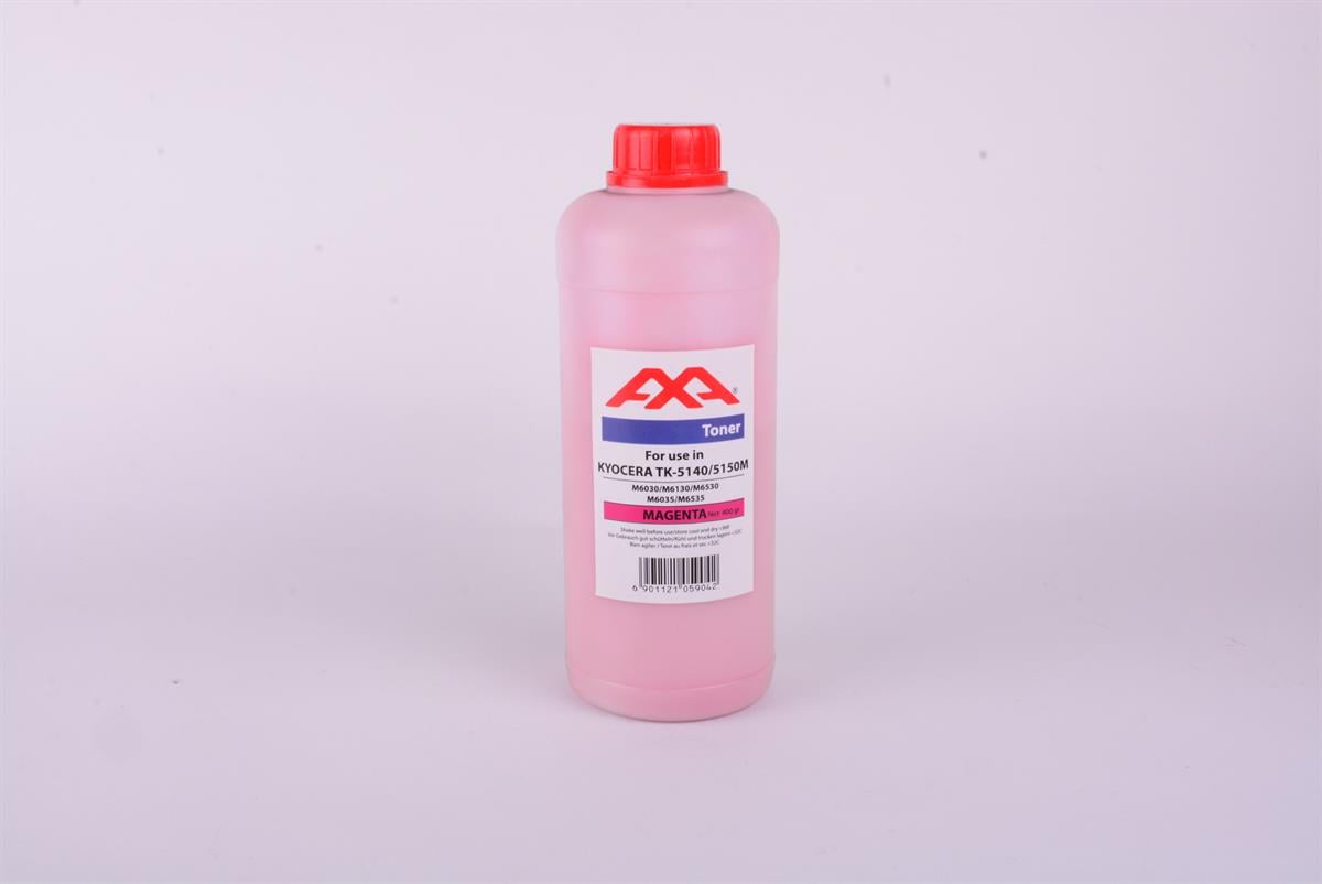 KYOCERA TK 5140 TK 5150  AA Magenta Toner 800gr Şişe   ECOSYS P6130cdn, ECOSYS M6030cdn, ECOSYSM6530